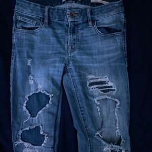 Guess curvy jeans ripped